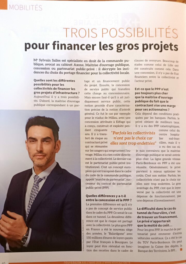 publication article - 3 possibilités pour financer les gros projets